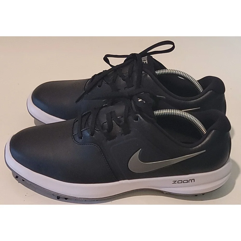 Nike Air Zoom Victory Men's Golf Shoes AQ1524-001 Blk/Slvr/Wht Sz 9.5